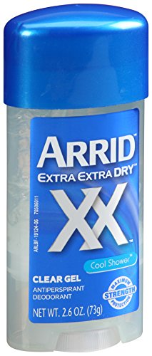 Arrid Extra Dry Cool Shower Clear Gel Antiperspirant and Deodorant, 2.6 Ounce Beauty & Personal Care Arrid