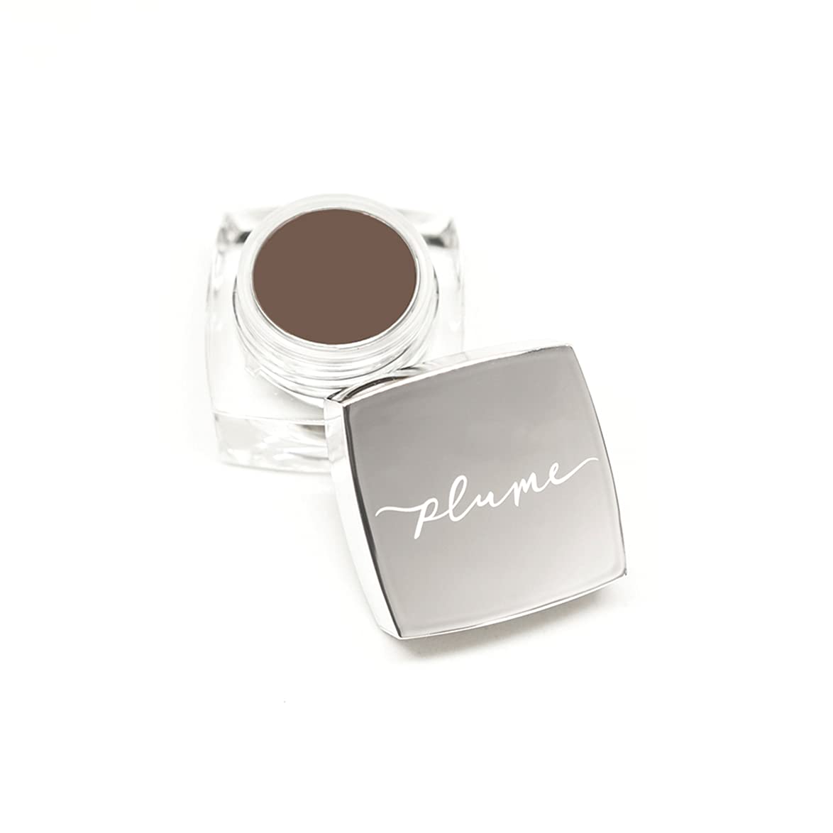 Plume - Nourish + Define Natural Brow Pomade | Smudge-Proof, Vegan, Clean Beauty (Chestnut Decadence, Pomade + Brush) Beauty & Personal Care PLUME HAIR & LASH SCIENCE