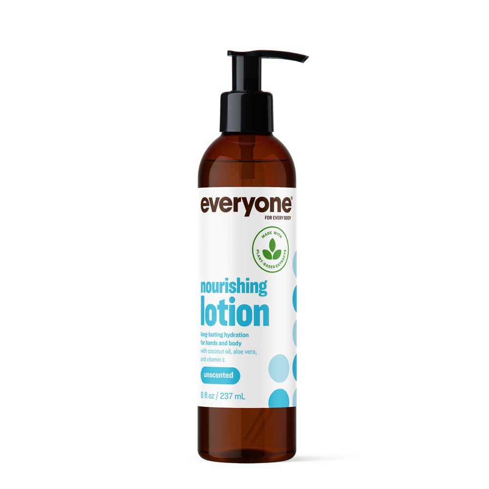 Everyone, Lotion Nourishing Unscented, 8 Fl Oz Beauty & Personal Care Everyone
