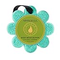 Spongelle Coconut Verbena Wild Flower Buffer Body Scrubber | Bath & Shower Loofah for Women | Exfoliator with Body Wash Infused Sponge | 14+ uses Beauty & Personal Care SPONGELLÉ
