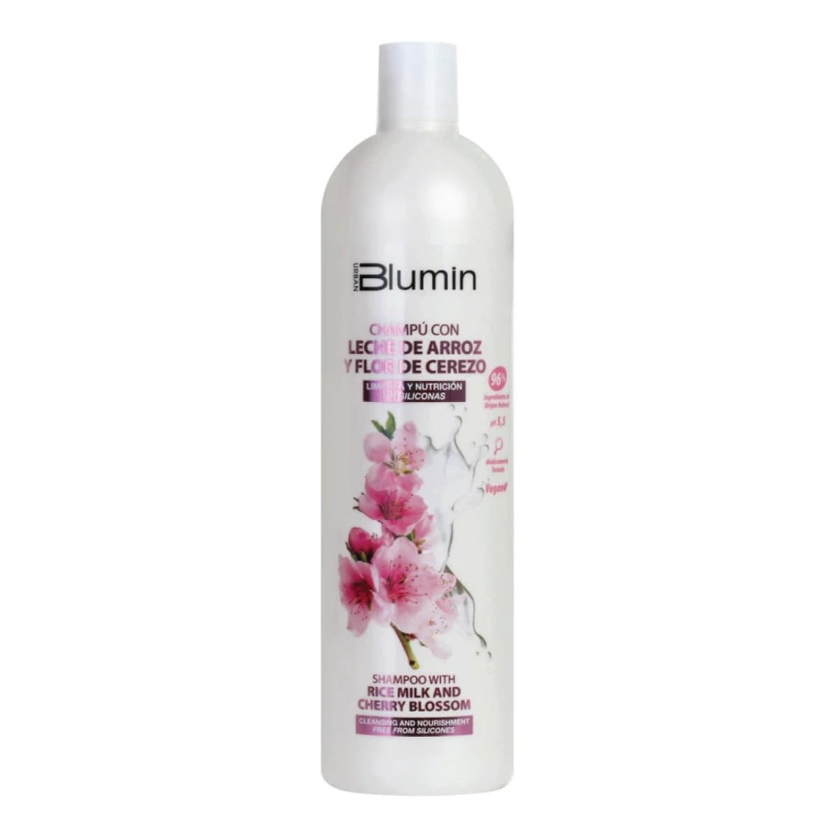 Blumin-Shampoo (1000 ml) & Mask (700 ml) Rice Milk and Cherry Blossom Beauty & Personal Care Blumin