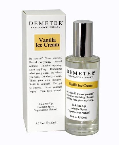 Demeter Vanilla Ice Cream For Women. Pick-me Up Cologne Spray 4.0 Oz Beauty & Personal Care DEMETER
