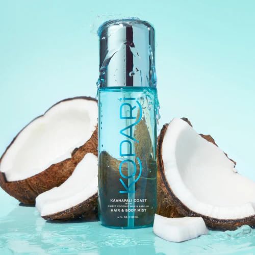 Kopari Hair & Body Mist Kaanapali Coast, Long-Lasting Clean Creamy Coconut Scent, Blend of Sweet Coconut Milk and Vanilla, Hints of Warm Spice, 4 oz Beauty & Personal Care Kopari