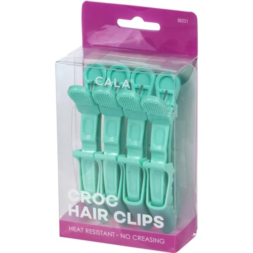 Cala Mint croc hair clips 4 count, 4 Count Beauty & Personal Care Cala