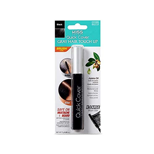 Red by Kiss Color Change Shampoo - Permanent Hair Color with 100% Gray Coverage, Quick 7-10 Minute Formula, No Tools Needed, Herbal Extracts, Includes Beauty & Personal Care Red by Kiss