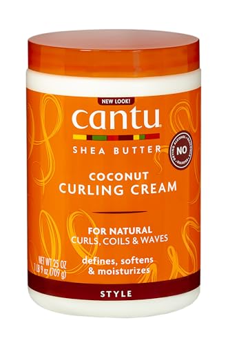 Cantu Shea Butter for Natural Hair Coconut Curling Cream, 25 Ounce Beauty & Personal Care Cantu