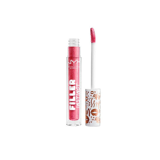 NYX PROFESSIONAL MAKEUP Filler Instinct Plumping Lip Polish, Lip Plumper Gloss - Major Mouthage (Plum Rose Gold) Beauty & Personal Care NYX PROFESSIONAL MAKEUP