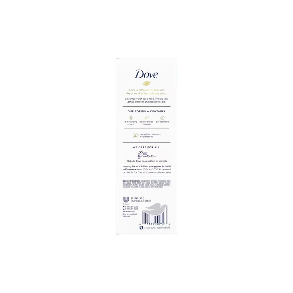Dove Beauty Bar Sensitive Skin 3.17 oz, 3 Bar (Pack of 4) Beauty & Personal Care Dove
