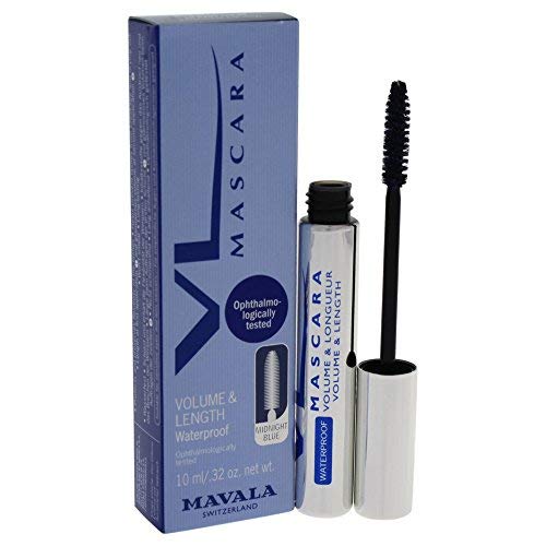 Mavala Mascara Volume & Length Waterproof, Midnight Blue, 0.32 Ounce Beauty & Personal Care MAVALA