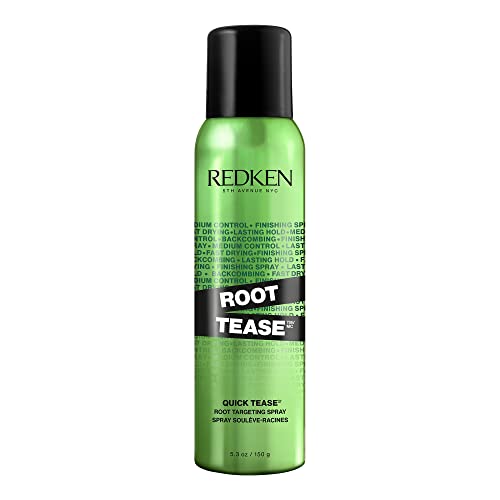 Redken Quick Tease 15 Backcombing Finishing Spray, For All Hair Types, Enhances Texture & Volume, Maximum Control, 5.3 Oz Beauty & Personal Care Redken