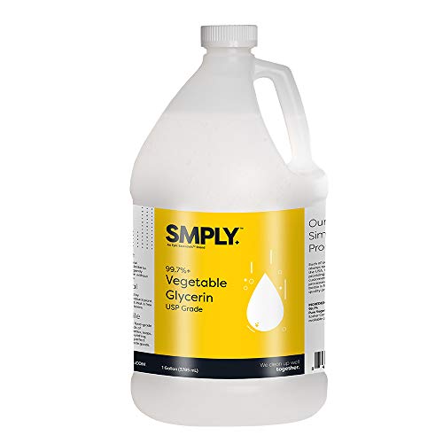 SMPLY. 99.7% Pure USP Food Grade Vegetable Glycerin for Skin, Soap, and More, Half Gallon Beauty & Personal Care Froggy's Fog