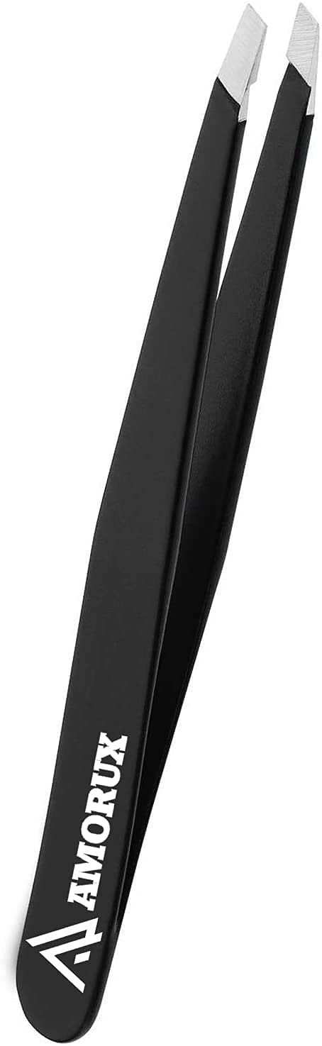 Eyebrow Tweezers For Women Facial Hair Professional hair removal Stainless Steel Tweezers for Ingrown Facial Hair, Splinter, and Daily Beauty Beauty & Personal Care AMORUX