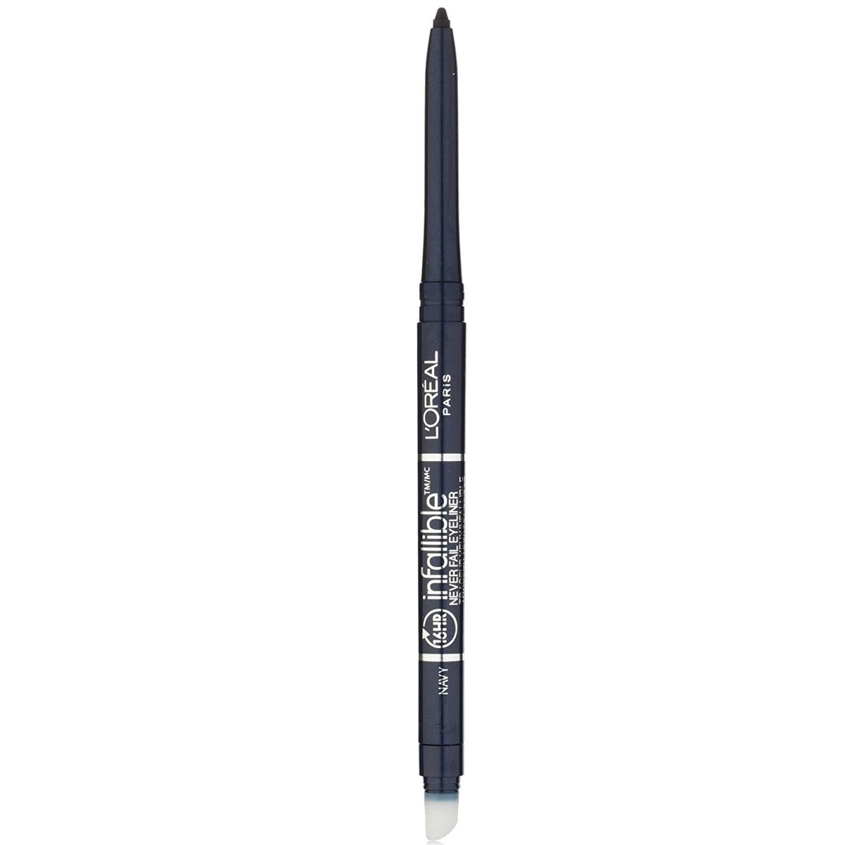 L'Oreal Paris Makeup Infallible Never Fail Original Mechanical Pencil Eyeliner with Built in Sharpener, Navy, 0.008 oz. Beauty & Personal Care L'Oreal Paris