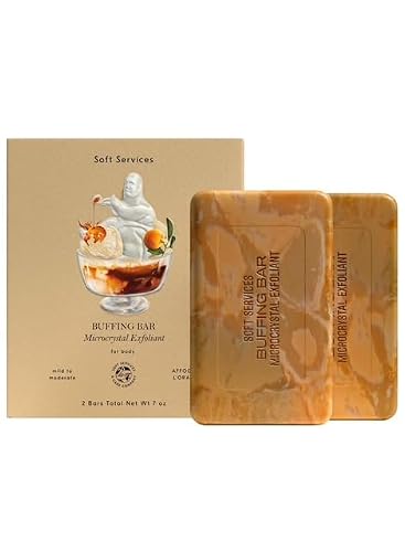 Limit'd Edition Soft Service Affogato L’Orange Buffing Bar - Microcrystal Body Exfoliant for KP & Ingrown Hairs, Vanilla-Coconut Citrus Espresso Beauty & Personal Care The Limit'd Edition Collection