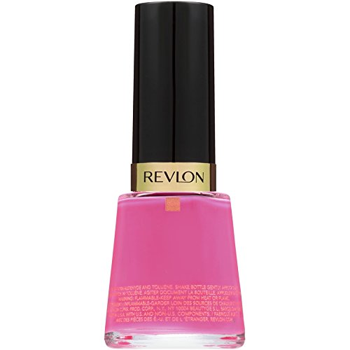 Revlon Nail Enamel, Chip Resistant Nail Polish, Glossy Shine Finish, in Pink, 276 Vivacious, 0.5 oz Beauty & Personal Care REVLON