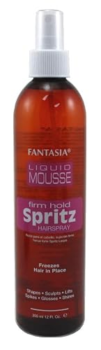 Fantasia Spritz Liquid Mousse 12 Ounce Bonus Pump (Firm) (354ml) (6 Pack) Beauty & Personal Care Fantasia