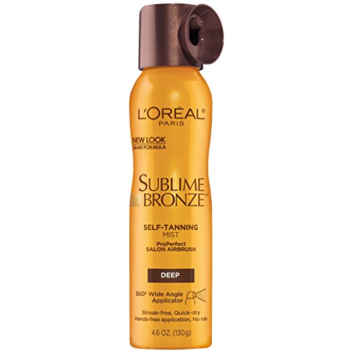 L'Oreal Paris Sublime Bronze Self Tanning Mist, Deep to Natural Spray Tan, 4.6 oz Beauty & Personal Care L'Oreal Paris
