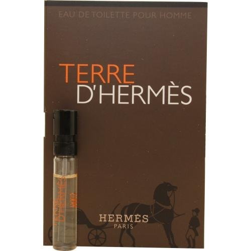 Hermes Terre D'Hermes Eau de Toilette Spray Vial On Card Beauty & Personal Care Hermès