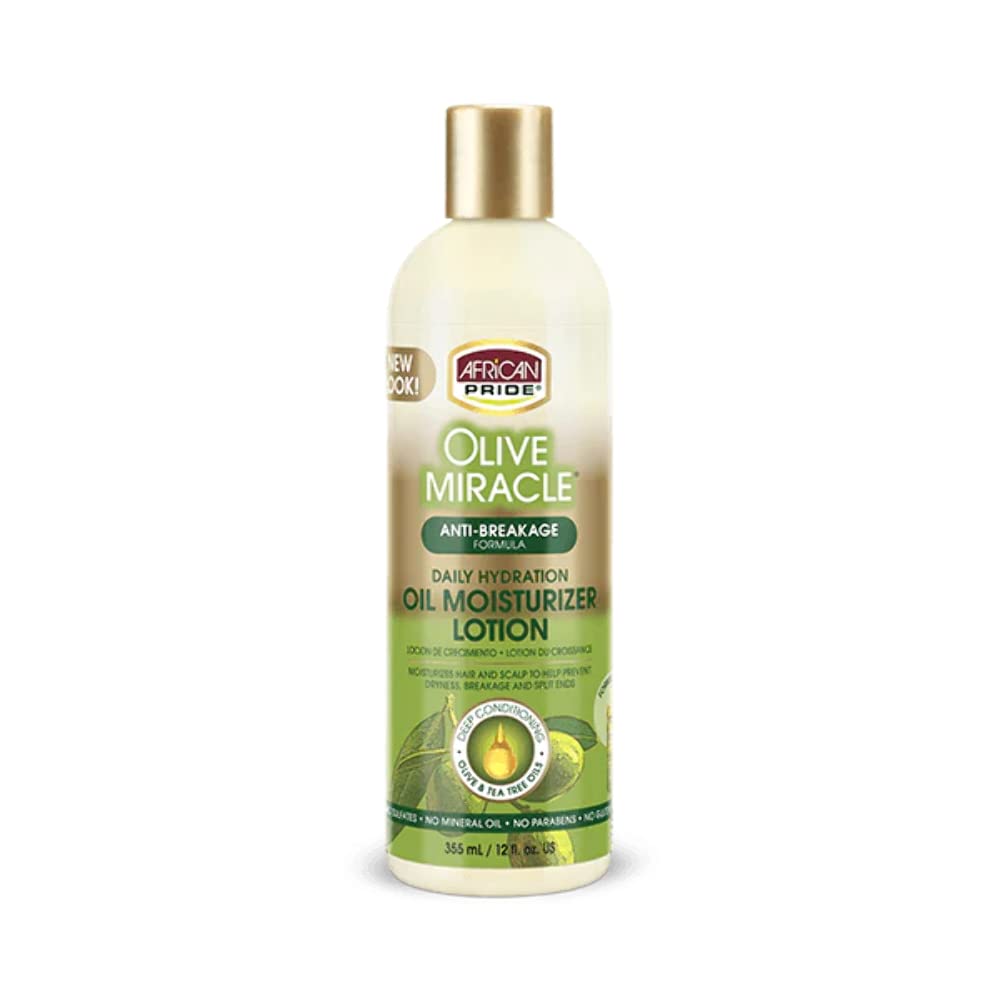 African Pride Olive Miracle Hair Moisturizer Lotion, 12 oz (Pack of 9) Beauty & Personal Care African Pride