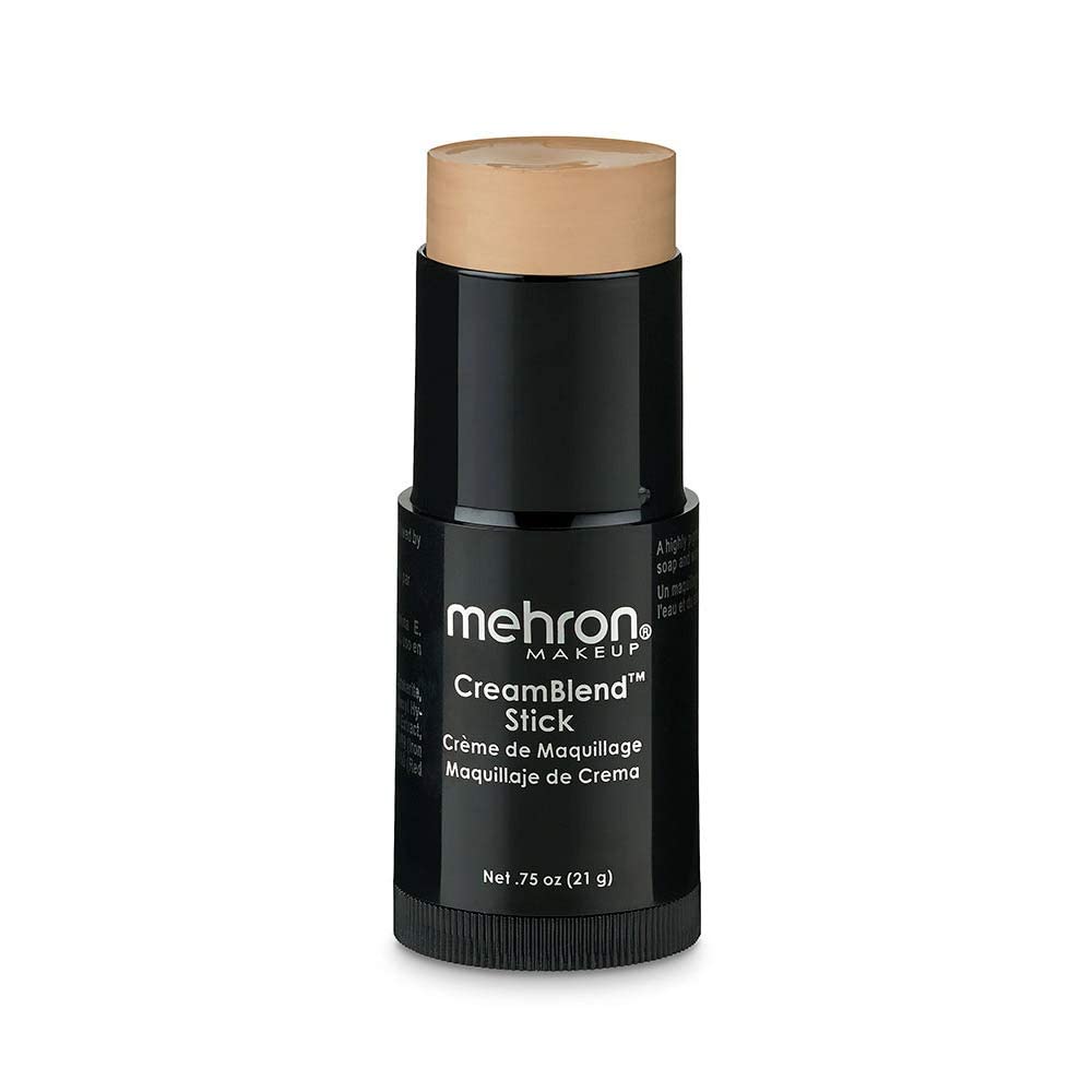 Mehron Makeup CreamBlend Stick | Face Paint, Body Paint, & Foundation Cream Makeup | Perfect for Halloween .75 oz (21 g) (Medium 1) Beauty & Personal Care Mehron