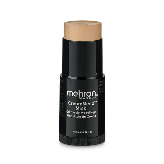 Mehron Makeup CreamBlend Stick | Face Paint, Body Paint, & Foundation Cream Makeup | Perfect for Halloween .75 oz (21 g) (Medium 1) Beauty & Personal Care Mehron