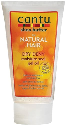Cantu Shea Butter for Natural Hair Dry Deny Moisture Seal Gel Oil, 5 Ounce (07567-12/3PK) Beauty & Personal Care Cantu