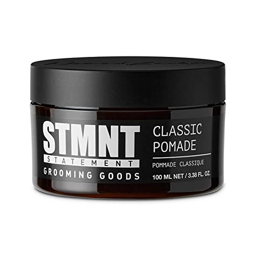 STMNT Grooming Goods Classic Pomade, 3.38 oz | Natural Shine | Strong Control | Easy to Wash Out Beauty & Personal Care STMNT