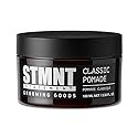 STMNT Grooming Goods Classic Pomade, 3.38 oz | Natural Shine | Strong Control | Easy to Wash Out Beauty & Personal Care STMNT