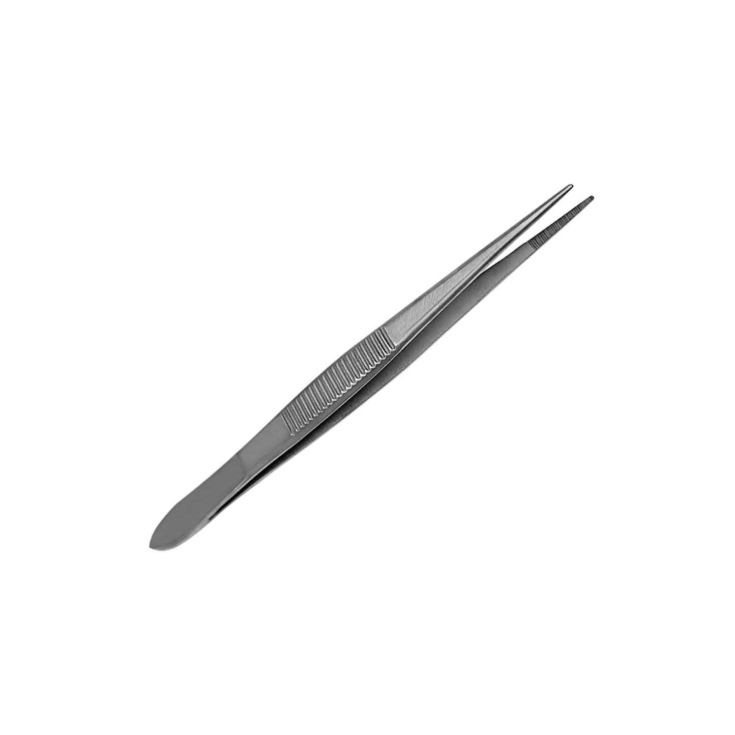 Splinter Forceps - Fine Point - Tweezers Stainless Steel Straight & Curved (Straight 4.50") Beauty and Personal Care SURGICAL ONLINE