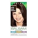Clairol Balsam Permanent Hair Dye, 615 Dark Brown Hair Color, Pack of 1 Beauty & Personal Care Clairol