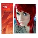 Bright Red Hair Dye Color Cream Permanent Goth Punk Crazy Emo Fashion Salon Beauty & Personal Care Berina