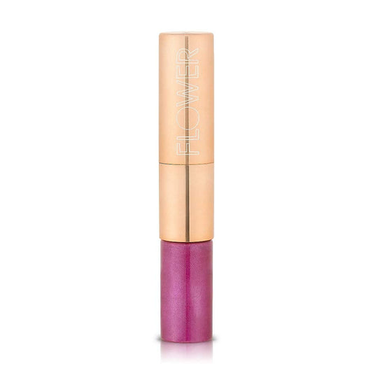 FLOWER BEAUTY Mix N Matte Lip Duo - Matching Full Coverage Matte Lipstick & High Shine Lip Gloss Duo (Violet Vixen) Beauty & Personal Care FLOWER