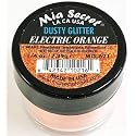 Mia Secret Dusty Glitter Collection - .25 oz (Electric Orange) Beauty & Personal Care Mia Secret