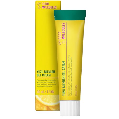 Good Molecules Yuzu Blemish Gel Cream - Lightweight Gel Moisturizer with Salicylic Acid (BHA) and Natural Extracts to Target Blemishes, Even Skin Beauty and Personal Care Good Molecules Default Title