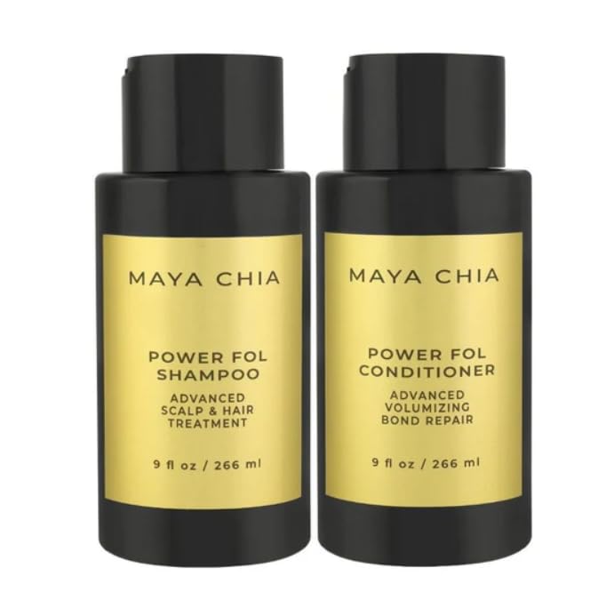 Maya Chia Power Fol Shampoo and Conditioner Duo Beauty & Personal Care Maya Chia