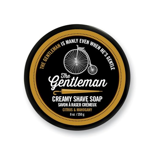 Walton Wood Farm, 8 oz Creamy Shave Soap: (The Gentleman) Beauty and Personal Care Walton Wood Farm