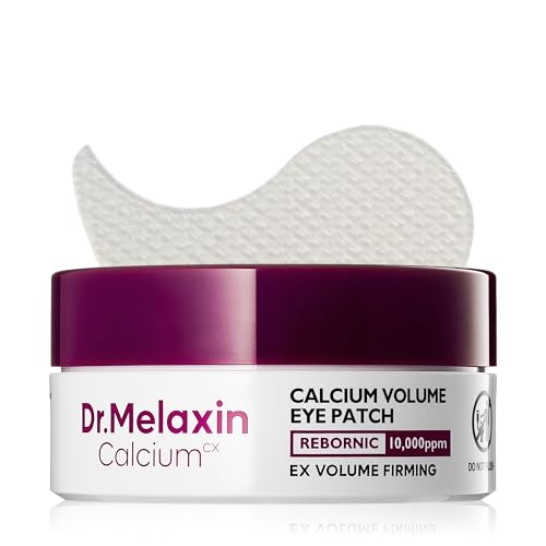 Dr.Melaxin Calcium Volume Under Eye Patches for Puffy Eyes & Dark Circles, Hydrogel Eye Mask for Wrinkles, Fine Lines & Sagging Skin, Firming Collagen Beauty and Personal Care Dr.Melaxin Default Title