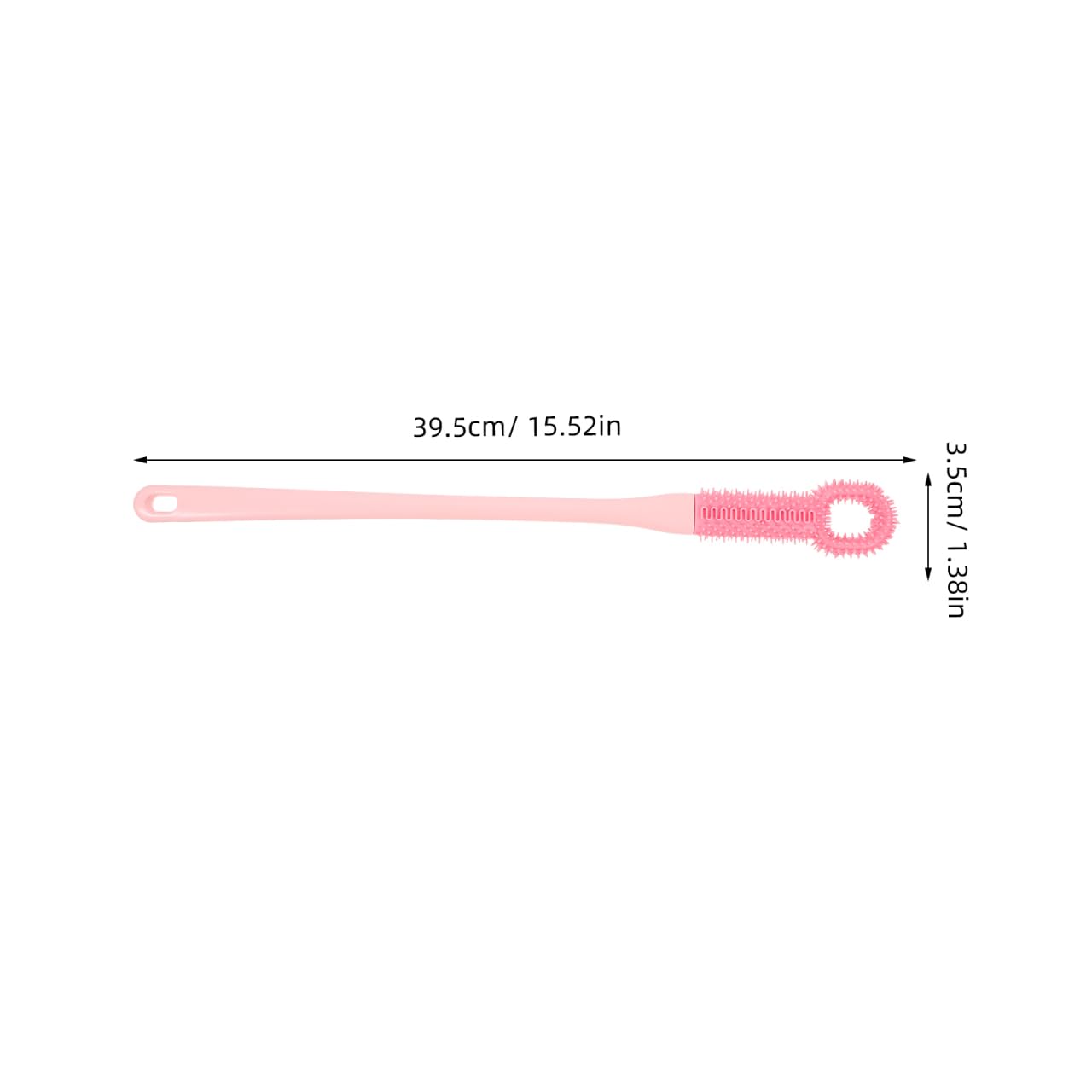 FRCOLOR Soft Foot Brush for Shower Long Handle Scrubber Toe Cleaning and Dead Skin Remover Ergonomic Grip Bath Brush for Elderly Foot Care Beauty and Personal Care FRCOLOR