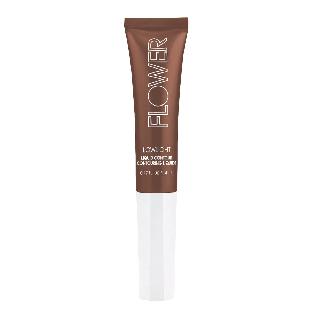 FLOWER BEAUTY By Drew Barrymore Lowlight Liquid Contour - Natural Finish + Buildable Coverage - Built-In Cusion Applicator - Deep Beauty & Personal Care FLOWER BEAUTY