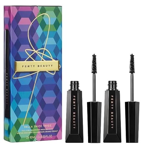 Fenty Beauty by Rihanna Hella Thicc Thicc Full-Size Volumizing Mascara Duo Beauty & Personal Care FENTY BEAUTY