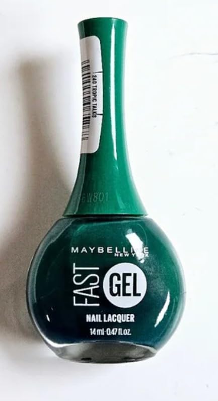 Maybelline New York Fast Gel Nail Lacquer in Tropic Talks, 0.47 Fl Oz (Pack of 1)