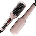 MEGAWISE Pro Ceramic Ionic Hair Straightener Brush for Home Salon | MCH Fast 20s Heating Tech with Auto-Off Safety | Anti-Scald with Universal Dual Beauty & Personal Care MEGAWISE