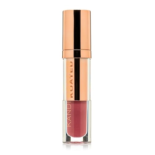 Kandi Koated Lacquer Illuminating Lip Cream [Tease] Creamy Lip Gloss | Natural Colors, Moisturizing Lip Lacquer, Paraben-Free, Cruelty-Free | Beauty & Beauty & Personal Care Kandi