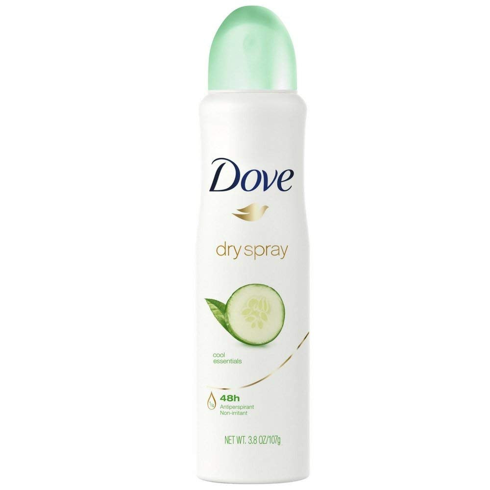 Dove Dry Spray Antiperspirant Deodorant Cool Essentials 3.8 oz(Pack of 12) Beauty and Personal Care Dove