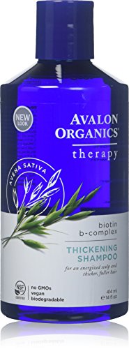 Avalon Organics Biotin B-Complex Thickening Shampoo 14 Fl Oz (Pack of 2) Beauty & Personal Care Avalon Organics