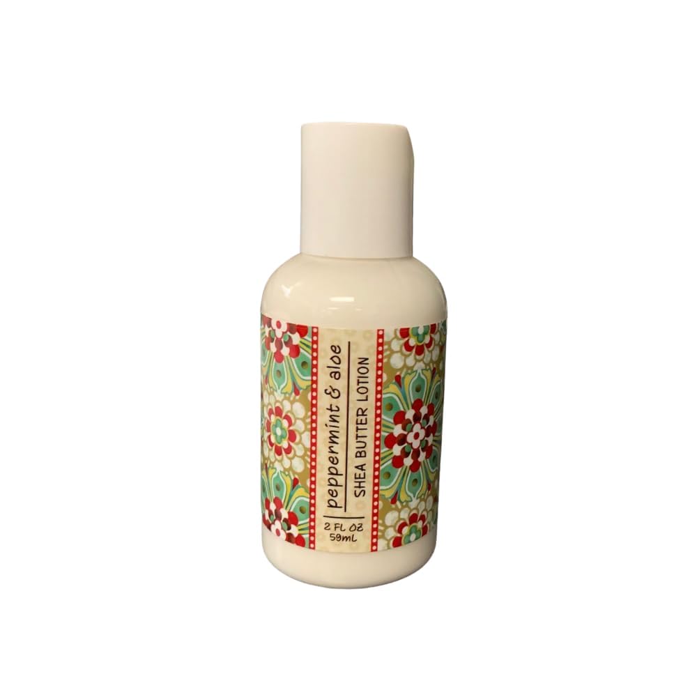 Greenwich Bay Trading Company Garden Collection: 2oz mini lotion (Peppermint Aloe) Beauty & Personal Care Greenwich Bay Trading Company