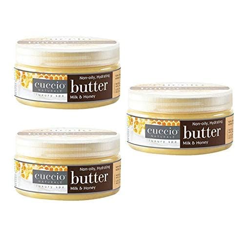 Cuccio Naturale Milk & Honey Butter Blend Lotion - Ultra-Hydrating, Non-Greasy Moisturizer for Hands, Feet, & Body - 24-Hour Time-Release Formula, 8 Beauty & Personal Care Cuccio