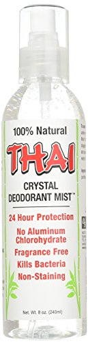 Thai Deodorant Stone Crystal Deodorant Mist, 8 Oz (Pack of 6) Beauty and Personal Care Thai Deodorant Stone