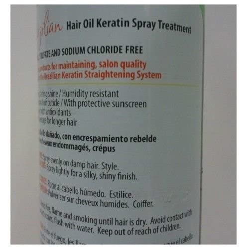 Fantasia Brazilian Hair Oil Spray, 6 Ounce Beauty & Personal Care Fantasia