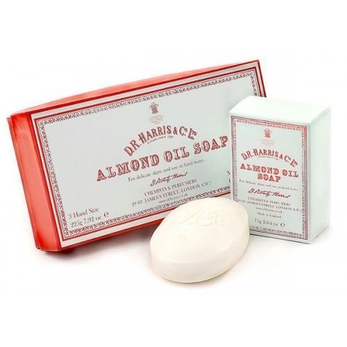 DR Harris & Co Set of Three Almond Oil Hand Soaps by DR Harris & Co Beauty & Personal Care D.R. Harris
